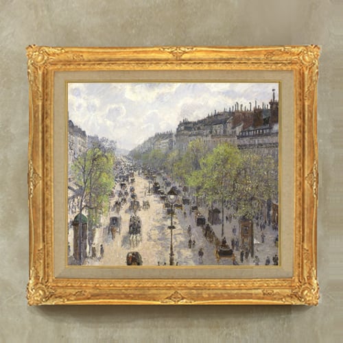 風景 ピサロ 絵画 複製絵画 キャンバスアート 世界の名画 ピサロ レ