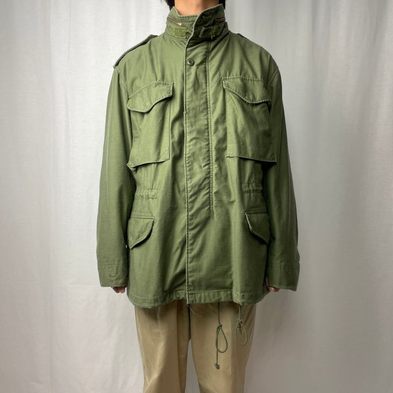 80~90年代 ALPHA INDUSTRIES アルファ 民間品 M-65 ミリタリー 