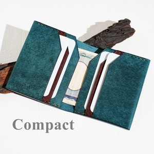 「コンパクト」ウォレット　お札の取り出しやすい財布　プエブロ　カラーオーダー可能　ミニ財布