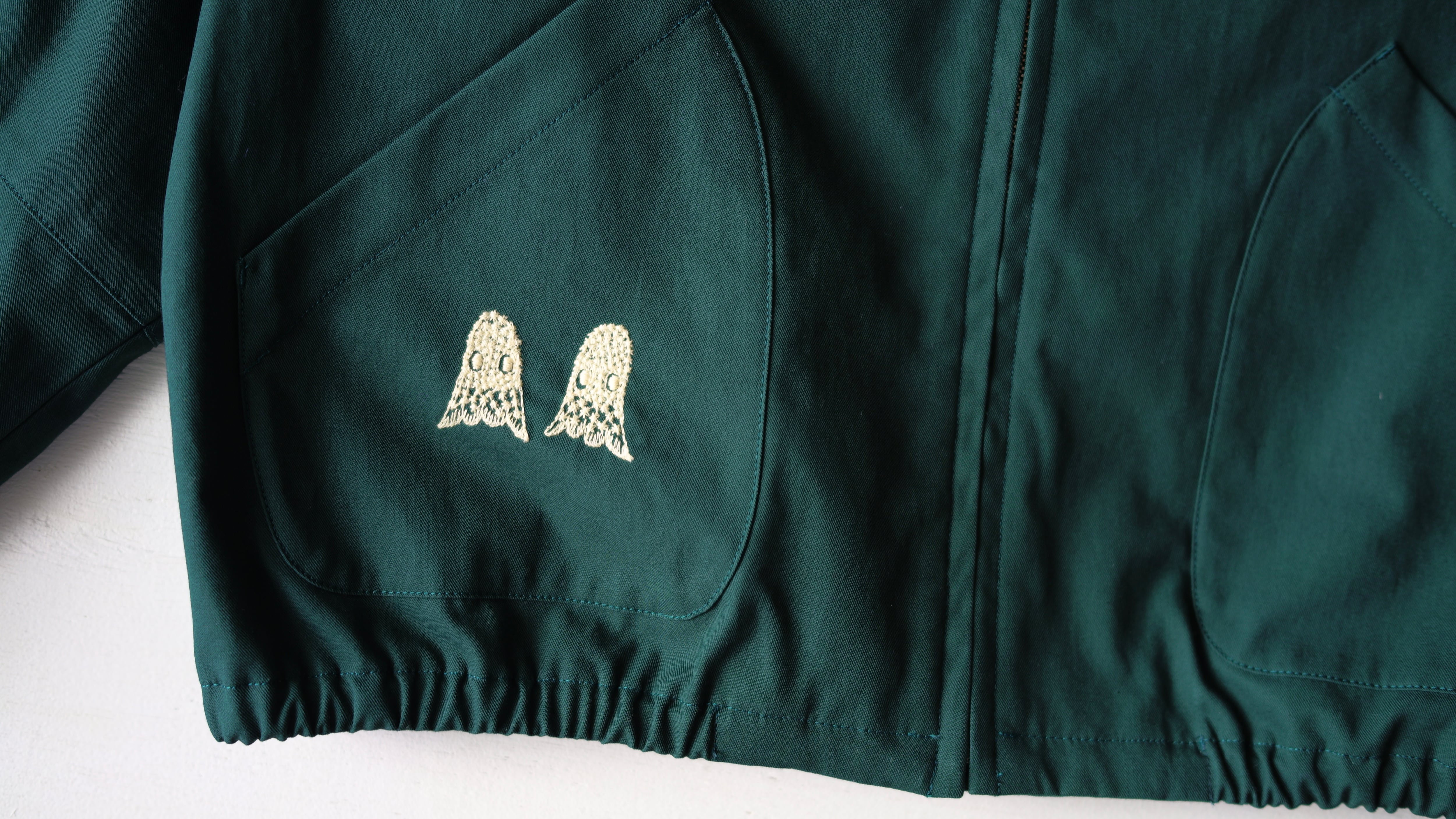 mina perhonen 26SS 〉 troll “ジャケット” / AES2078PD / green