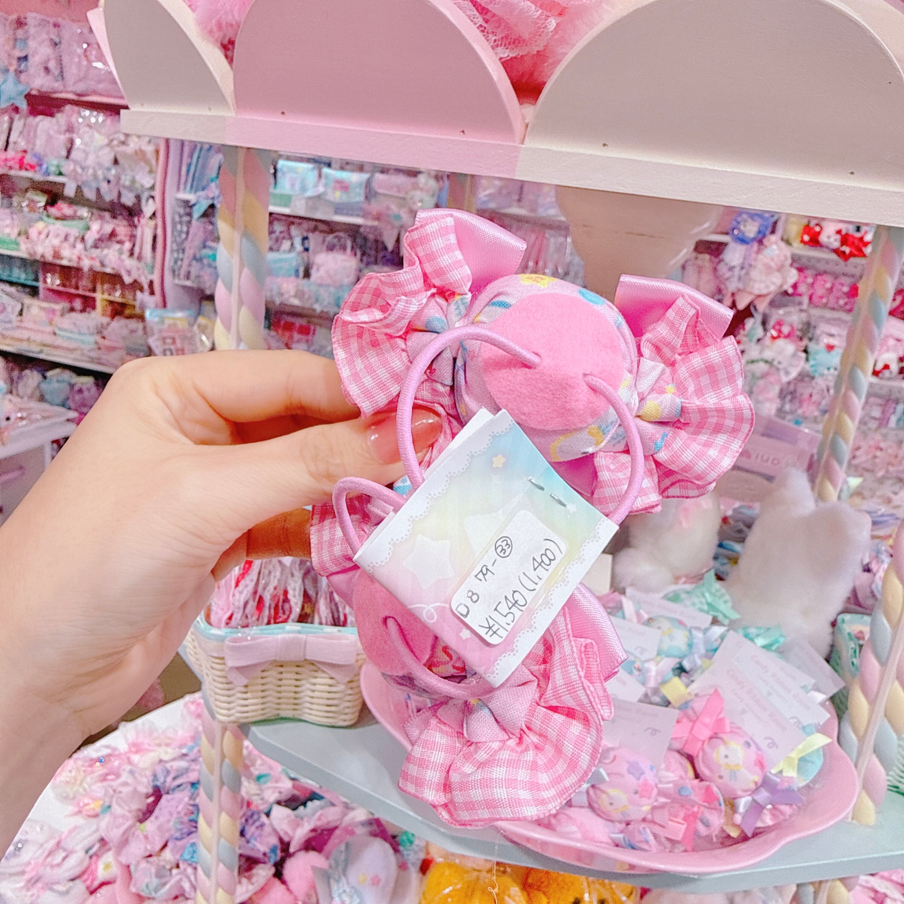 【D8】79-33キャンディツインヘアゴム