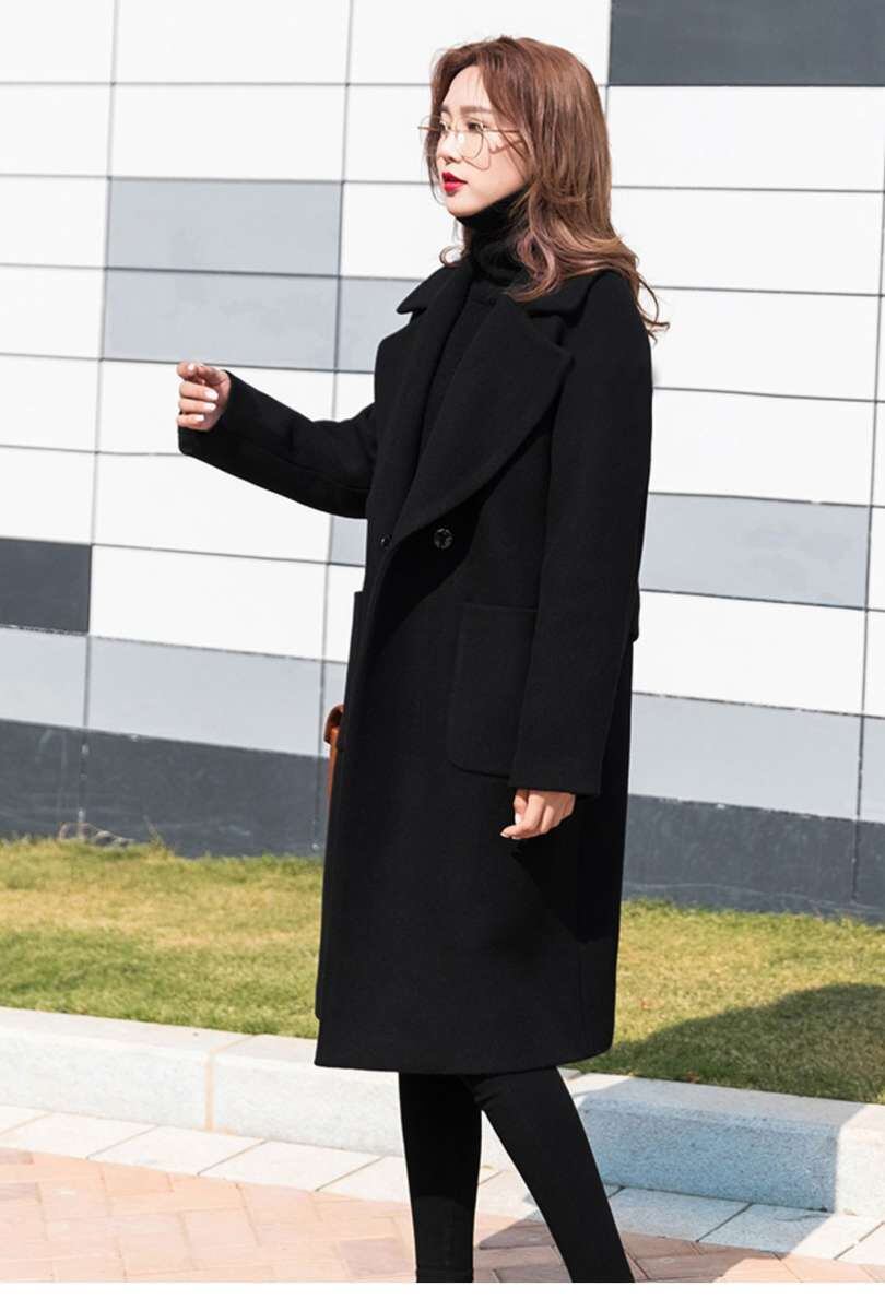 秋 冬 レディース アウター コート トレンチコート ソリッドカラー