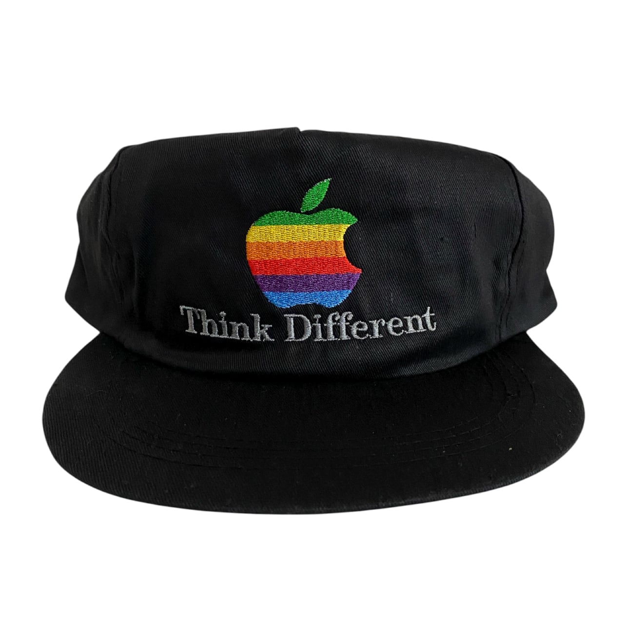 Apple Computer 90s Think Different Rainbow Logo Hat | Vintage High
