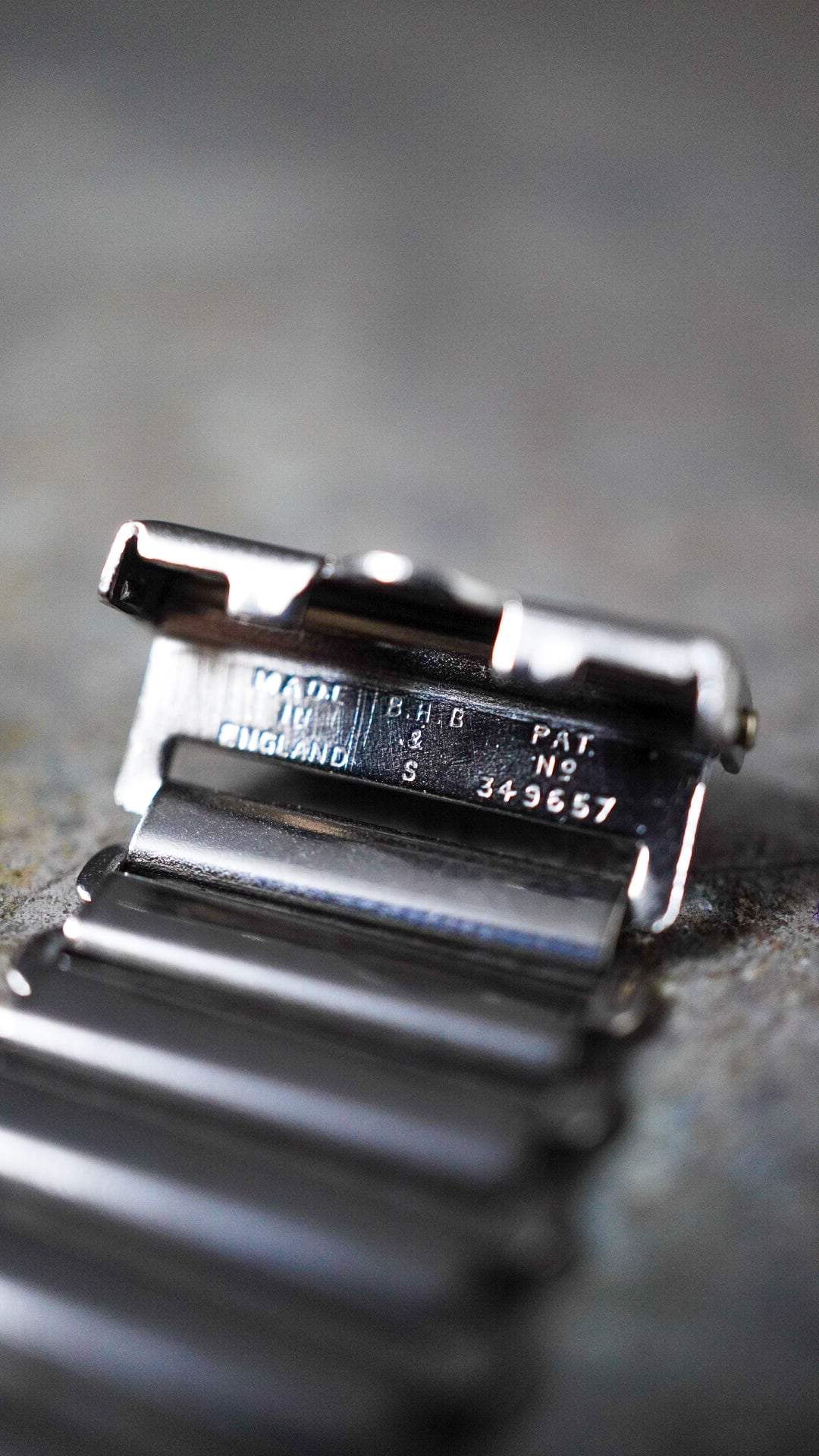DEADSTOCK / 1940s】BONKLIP ボンクリップ バンブー ブレス 取付幅18mm 