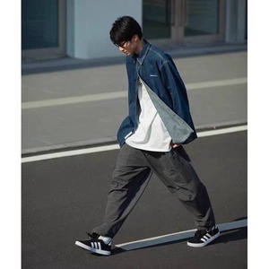 Denim button-up shirt 1079