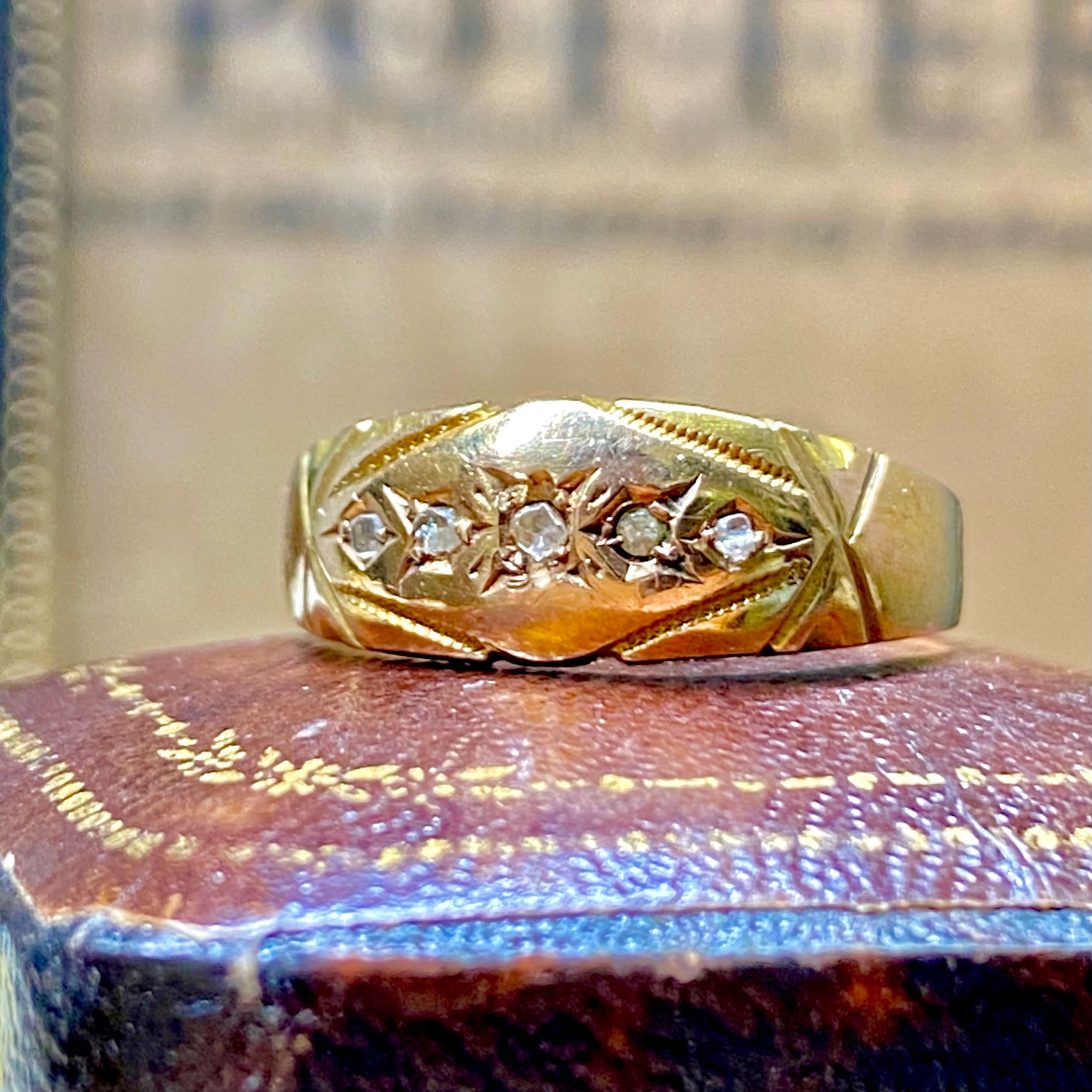 antique jewelry gold ring アンティークジュエリー-