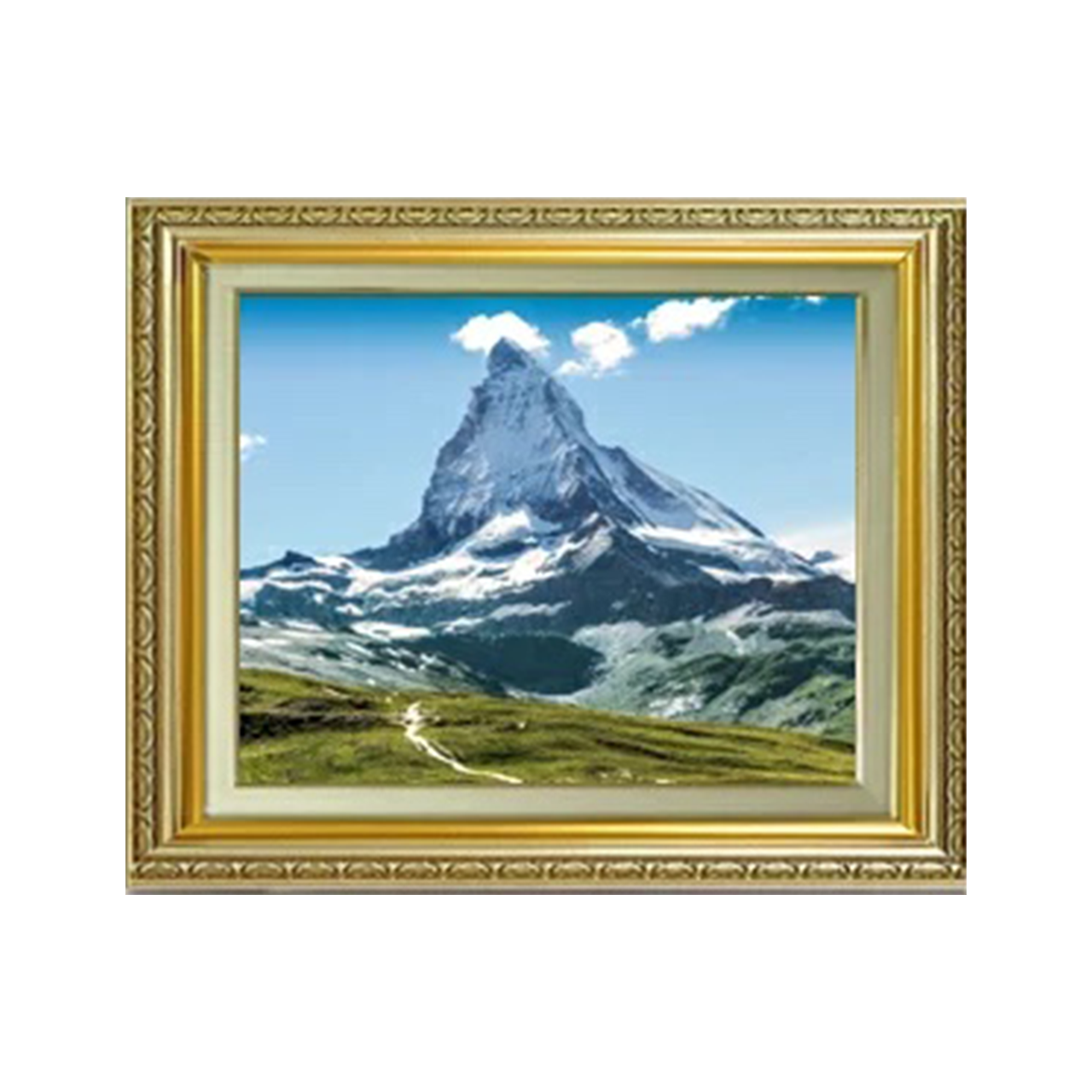 橋の上　油絵　F6(410×318mm) 橋の上 油絵 F6(410×318mm)