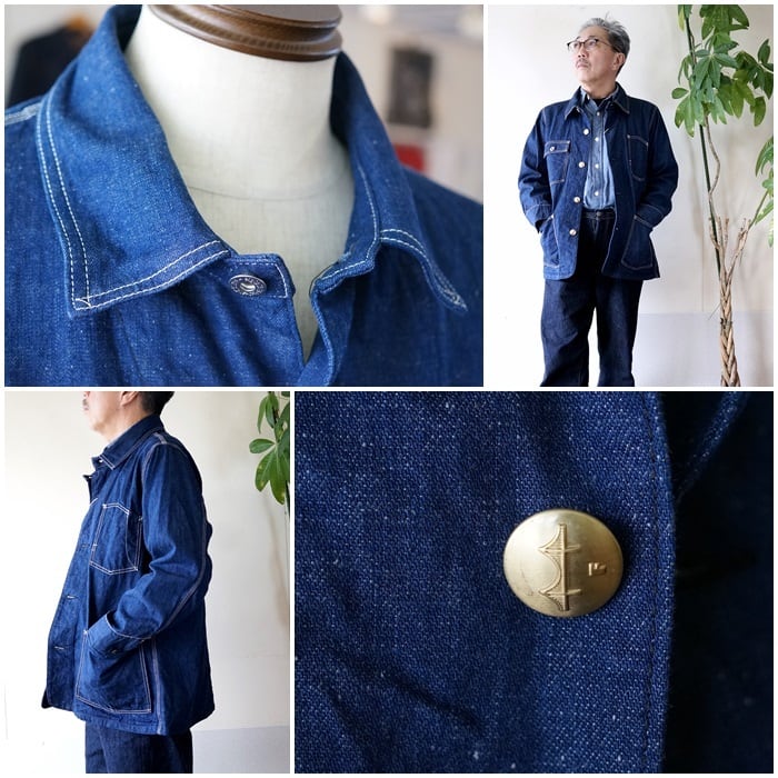 FOBFACTORY エフオービーファクトリー デニムチョアジャケット デニム