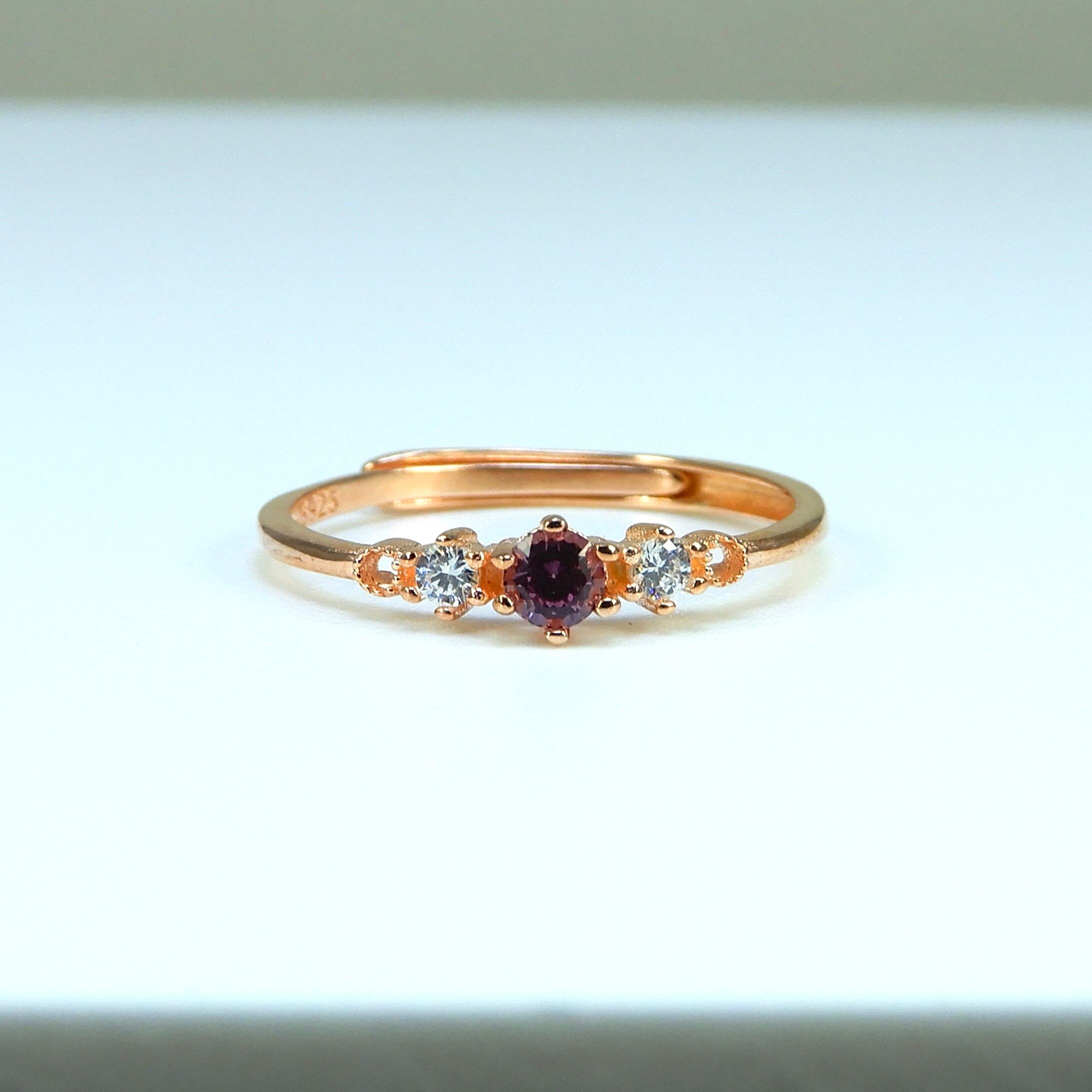 プラいちRing♦︎パープルスピネル♦︎PGカラー《0009》