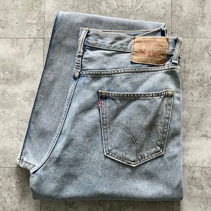 W36 L32】Levis 501 リーバイス ボタンフライ ビッグサイズ デニム