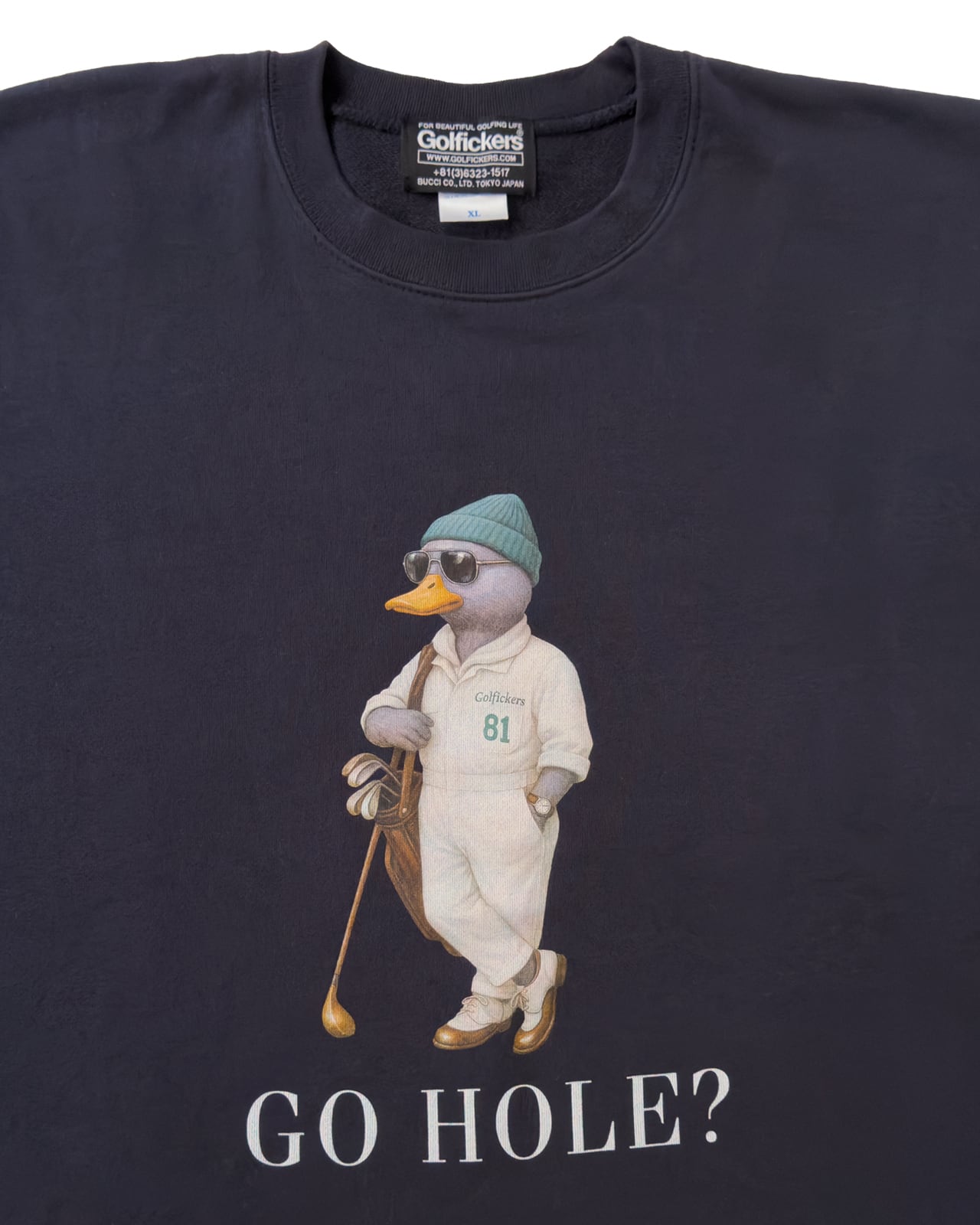 HOLE 633] G-sweat 2026 -Navy- ☆予約商品 | Golfickers