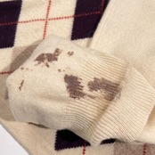 カシミヤ100% Higor PARIS アーガイル柄 ニット セーター L/アイボリー系 レディース