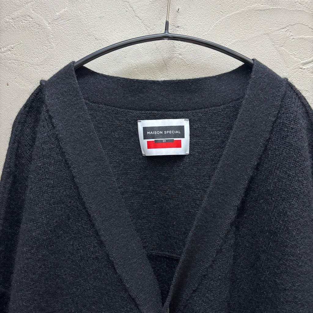 MAISON SPECIAL メゾンスペシャル STRETCH MOHAIR PRIME-OVER OUTSEAM