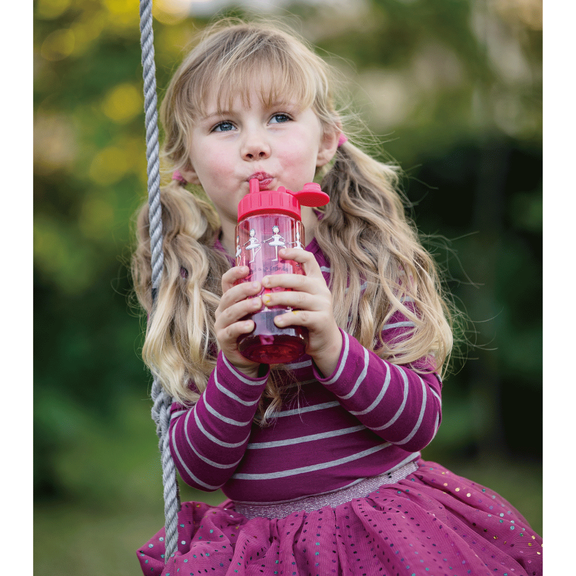 Drinking Bottle with optional straw　Ballet_44BT2