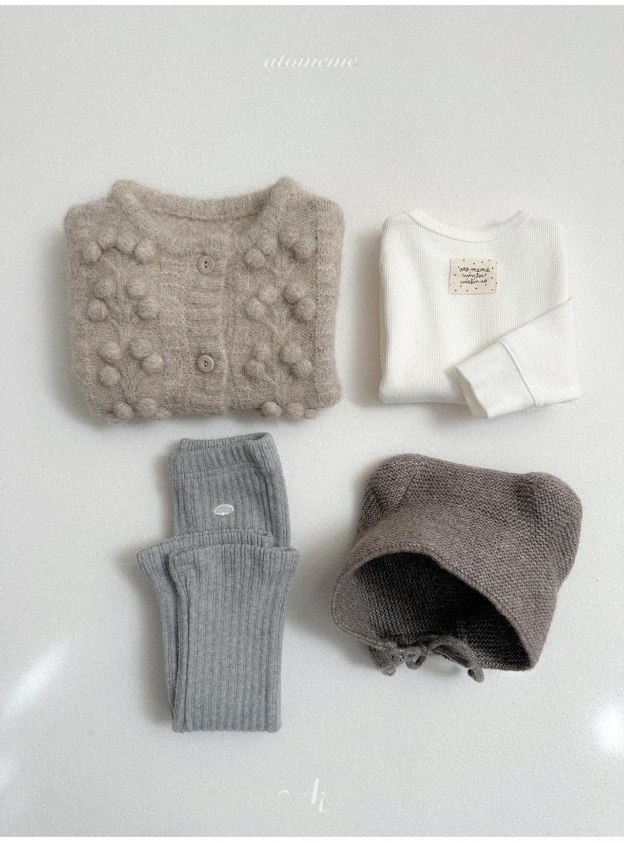 〖取寄〗韓国子供服 / 26winter / atomeme / ロニーブーツカットパンツ / キッズ *S~XL*