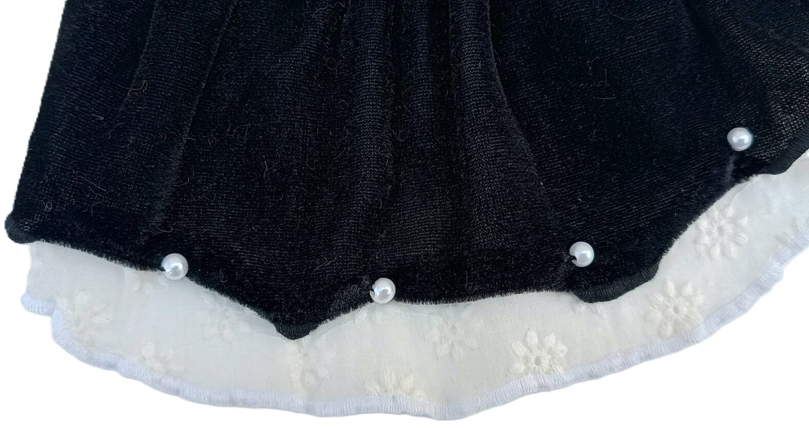 【ドッグウェア】 キラキラハート付ワンピ