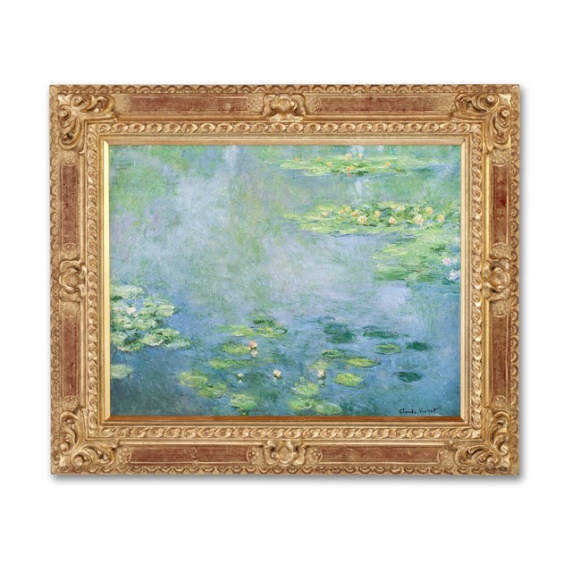 絵画 ジラール「運河の反映」 頑張る
