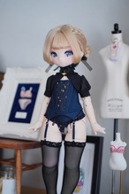 KUMAKOちゃん一体型少女ボディサイズ　きら星コルセットドレス