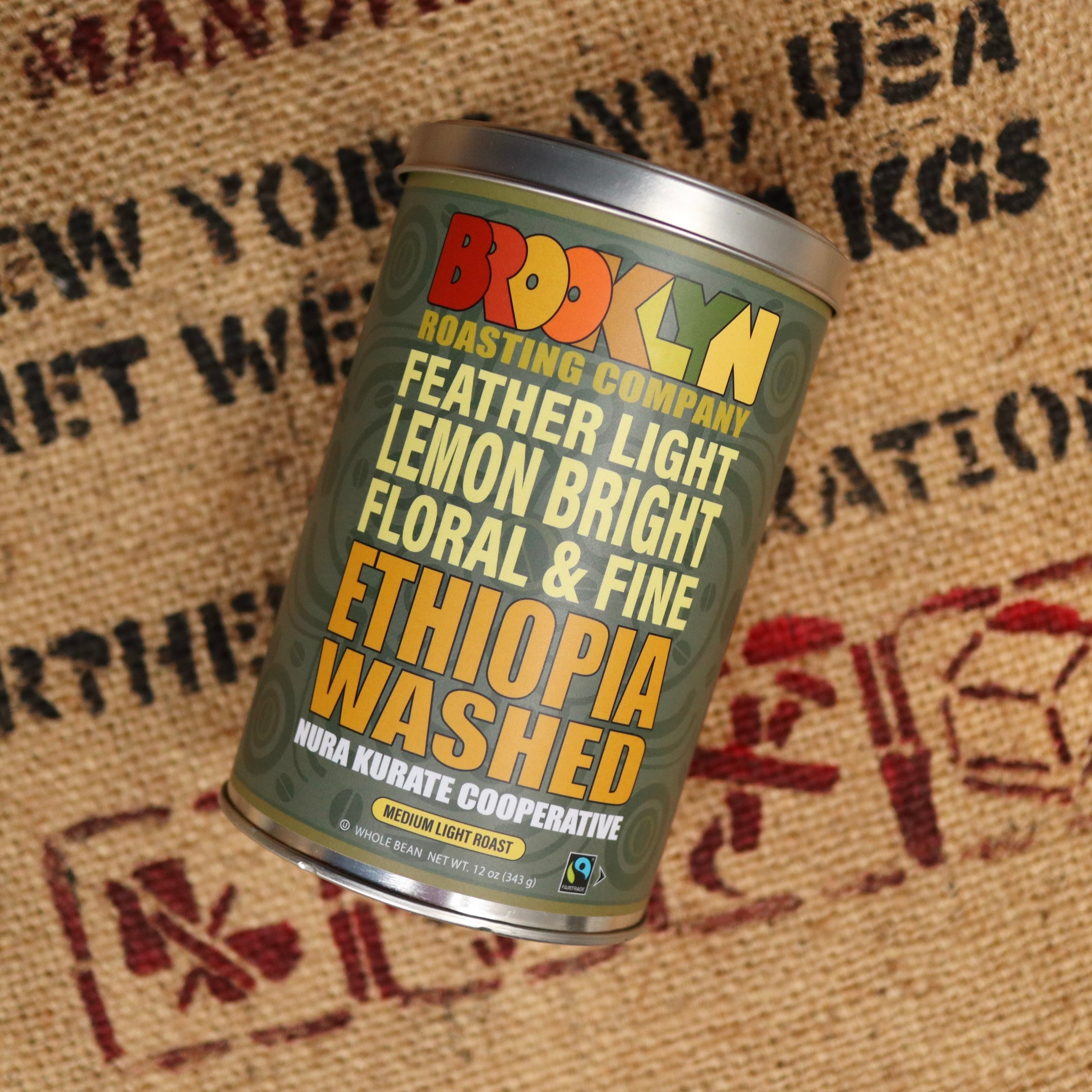 【Roast★☆☆☆☆】Ethiopia Nura Korate 12oz Tin(340g)