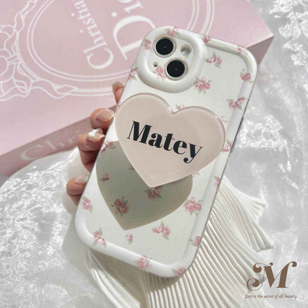 Matey original♡ガーリーフラワーフレンチiPhoneケース | Matey