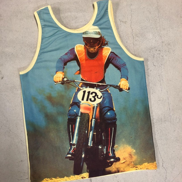 1970'S JC PENNY "MOTOCROSS" CUT SEW