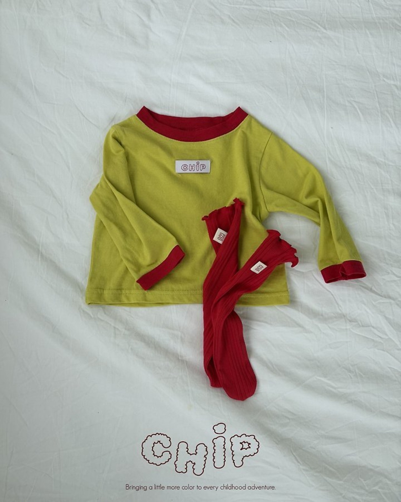 韓国子供服 / CHIP / 26Autumn / ナビスコクラッカーTシャツ / 秋服 *1~4*