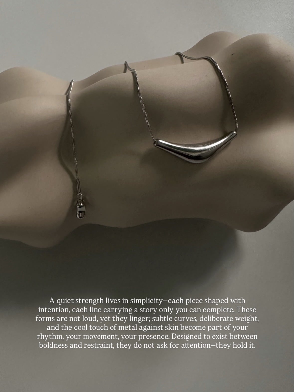 boomerang necklace