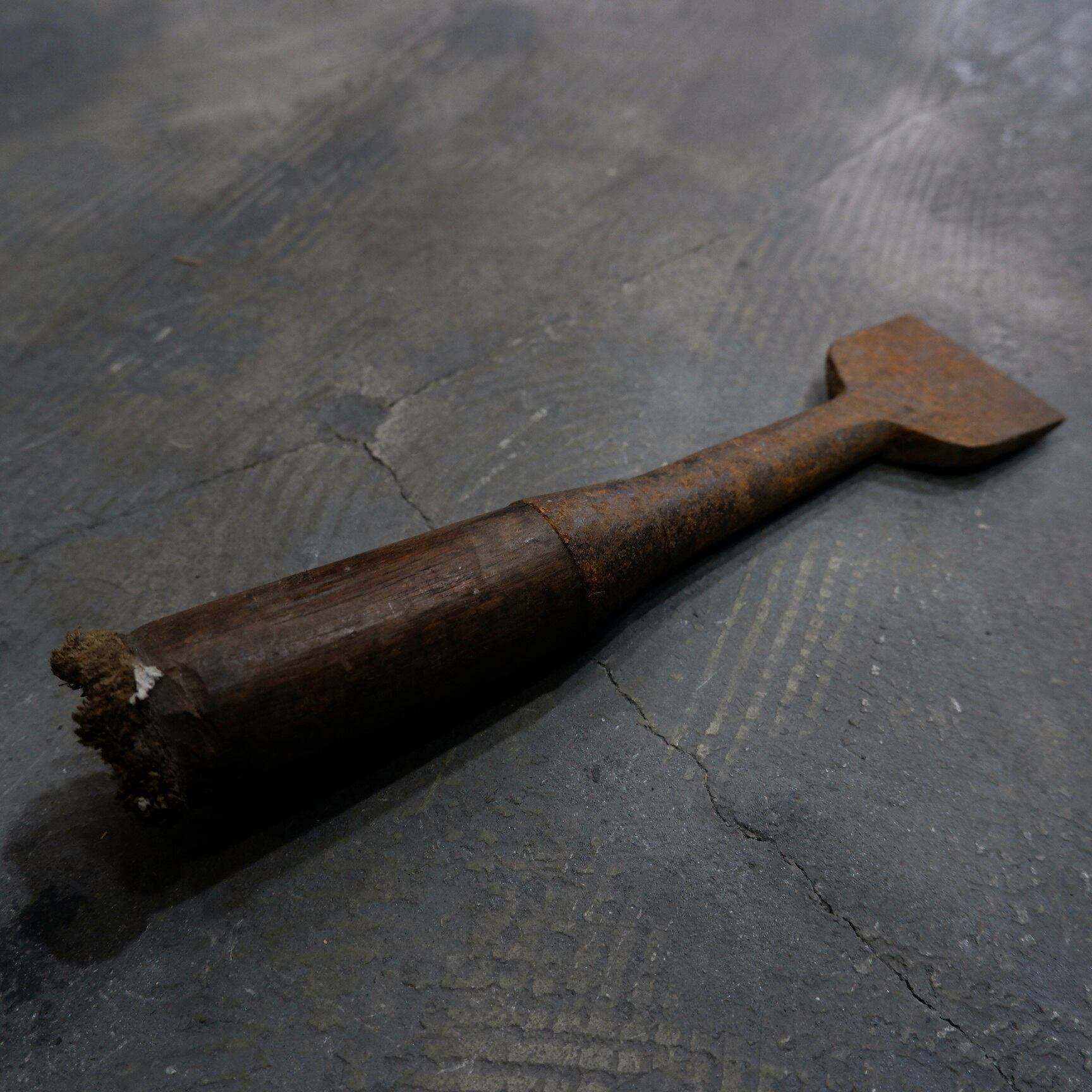 古道具 時代物 木と鉄 のみ 大工道具 工具  古着屋 Sputonic