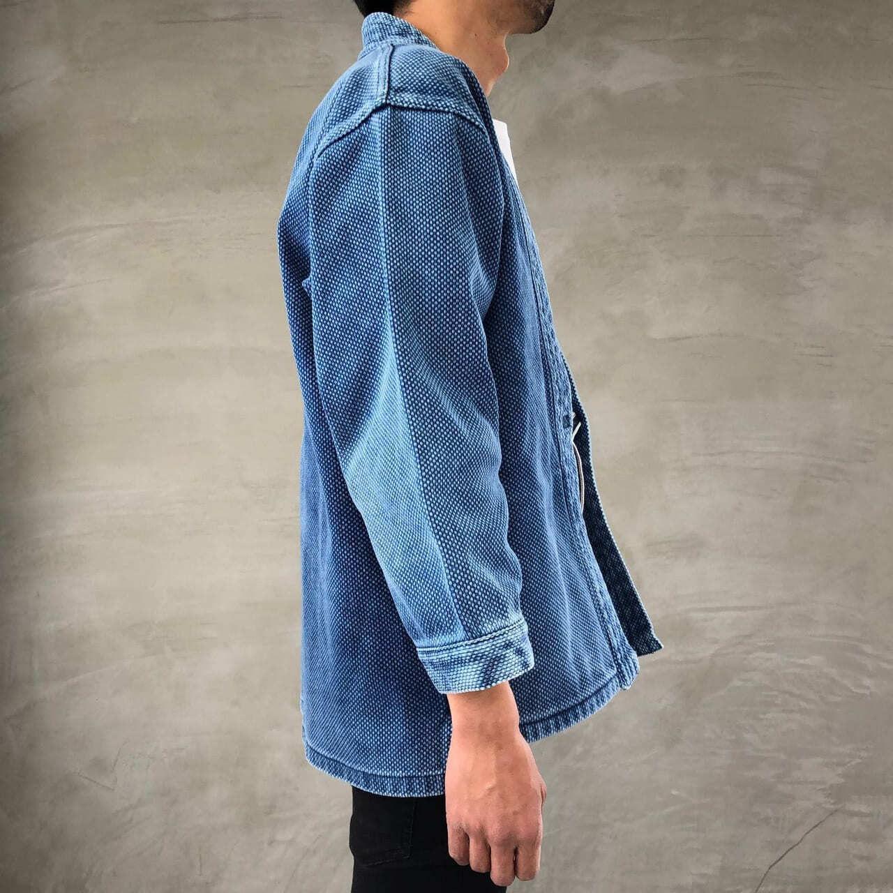 ジャケット・アウター BLUE SAKURA DENTO DENIM KIMONO JACKET S DENTO