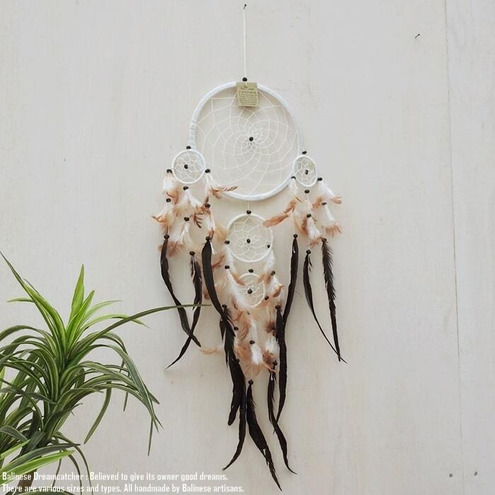 ドリームキャッチャー マクラメ Size XL 幅22cm 長さ86~89cm 白 ホワイト ウォールインテリア ボーホー ボヘミアン ウォールデコレーション 飾り 壁飾り 魔除け お守り インテリア マクラメ編み オーナメント オブジェ 雑貨 タペストリー 北欧 アメリカン