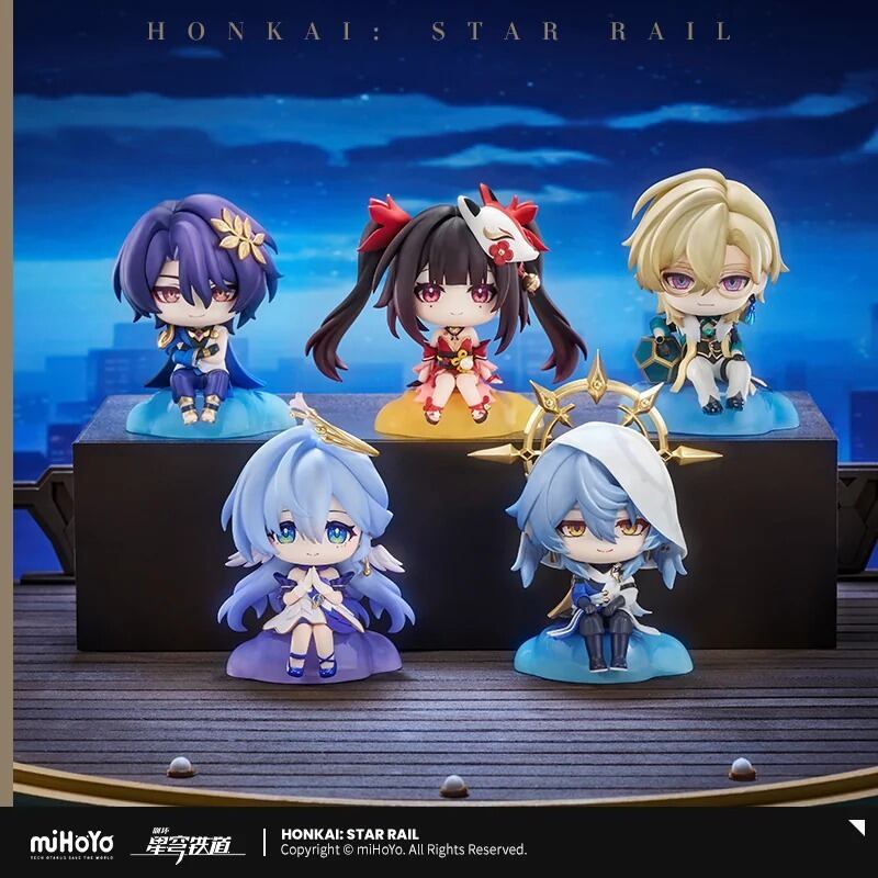崩壊スターレイル サンデー ロビン グッズまとめ売り 崩壊スターレイル フク郎のスタジオ ミニフィギュア 第二弾 サンデー