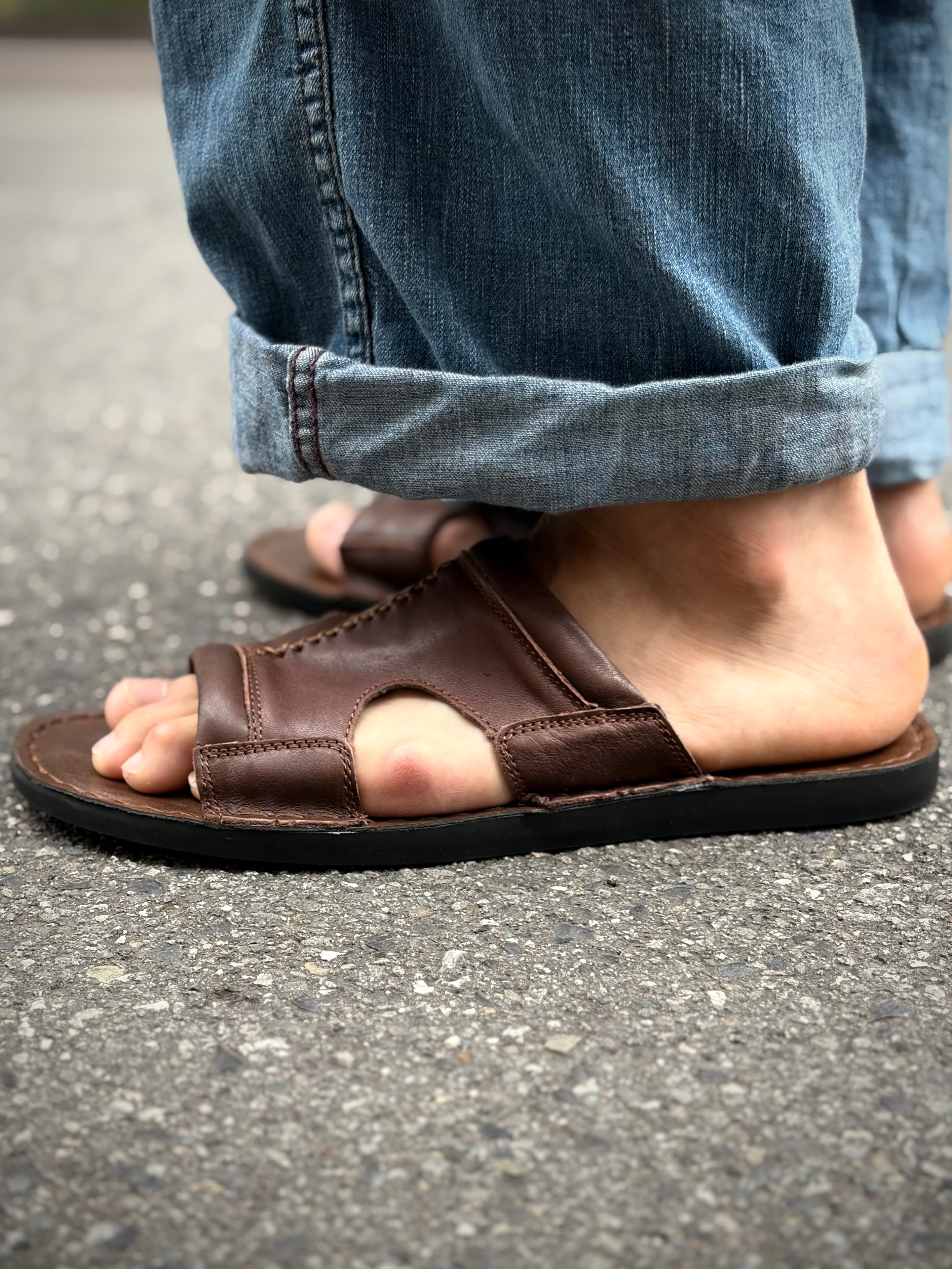 Leather sandal』レザーサンダル | RUBBER DUCK