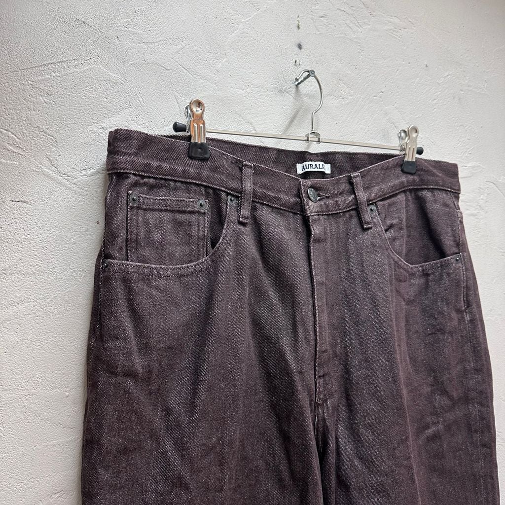 AURALEE オーラリー 20SS HARD TWIST DENIM 5P PANTS デニムパンツ