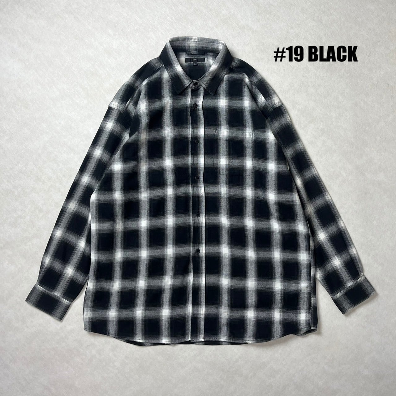 オンブレチェックダッドシャツ CIAO 253-00 | CIAO TOKYO［チャオ