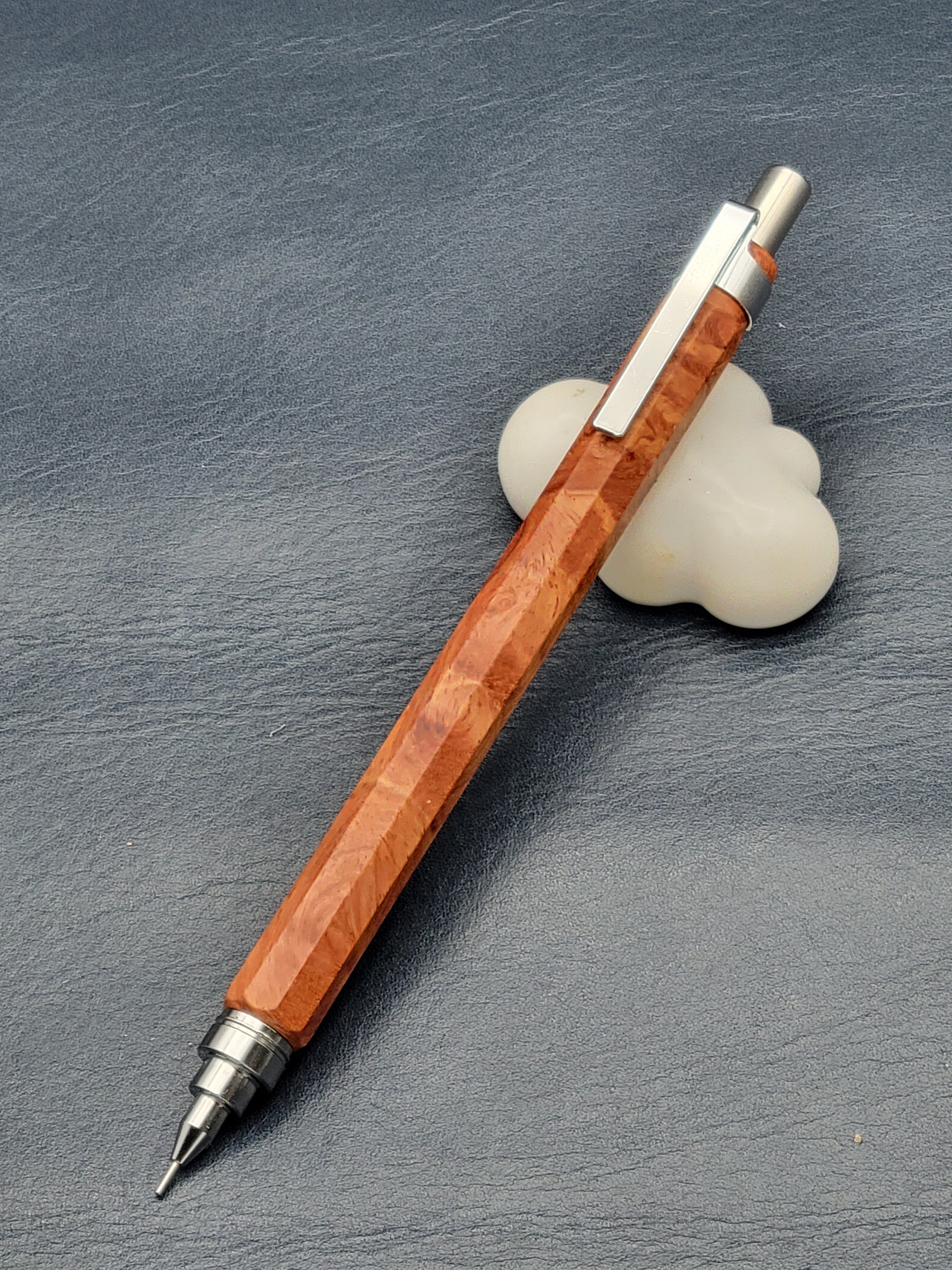 黒柿 孔雀杢シャープペン0.5mm | MOKU工房