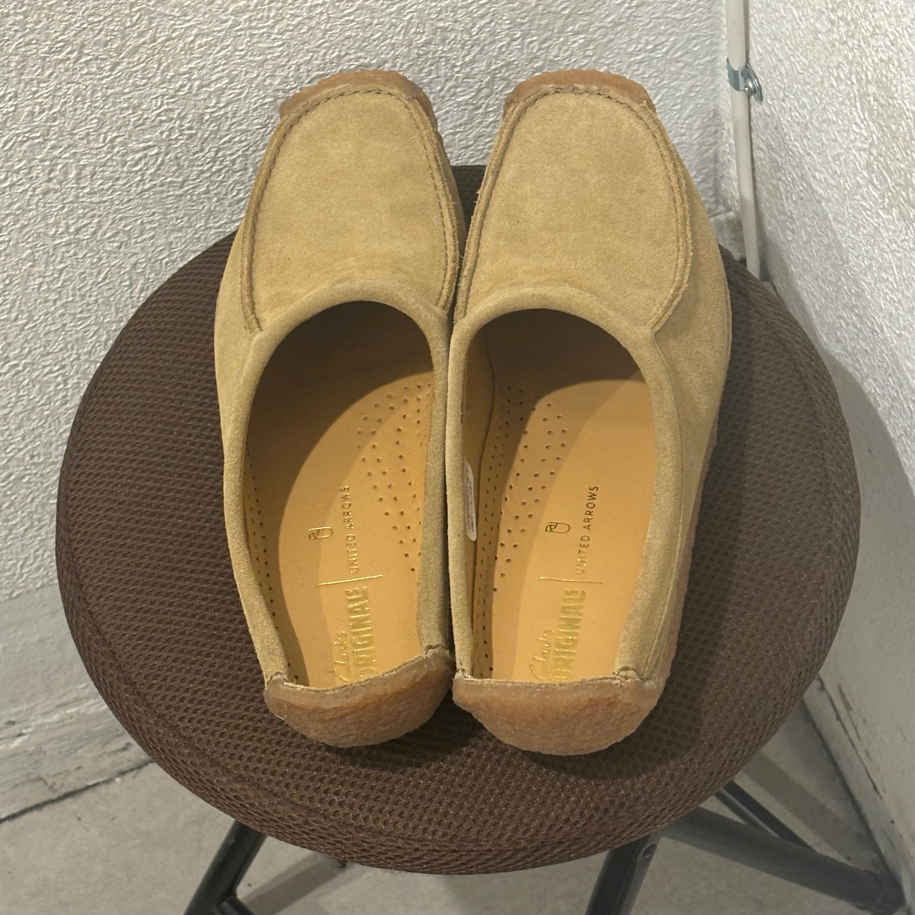 CLARKS × UNITED ARROWS 別注 ワラビーモンク CLARKS x 安っぽい