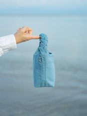 【Sサイズ】琵琶湖生まれの三つ編みバッグ