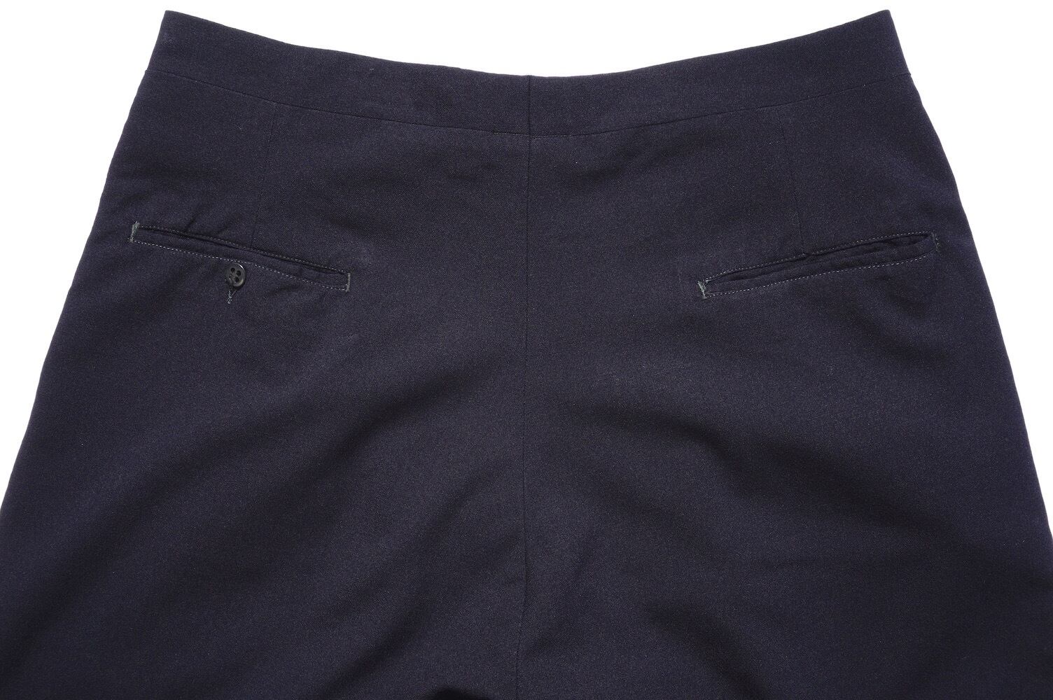 1960's サイドライン セレモニースラックス WALDESジッパー ダーク