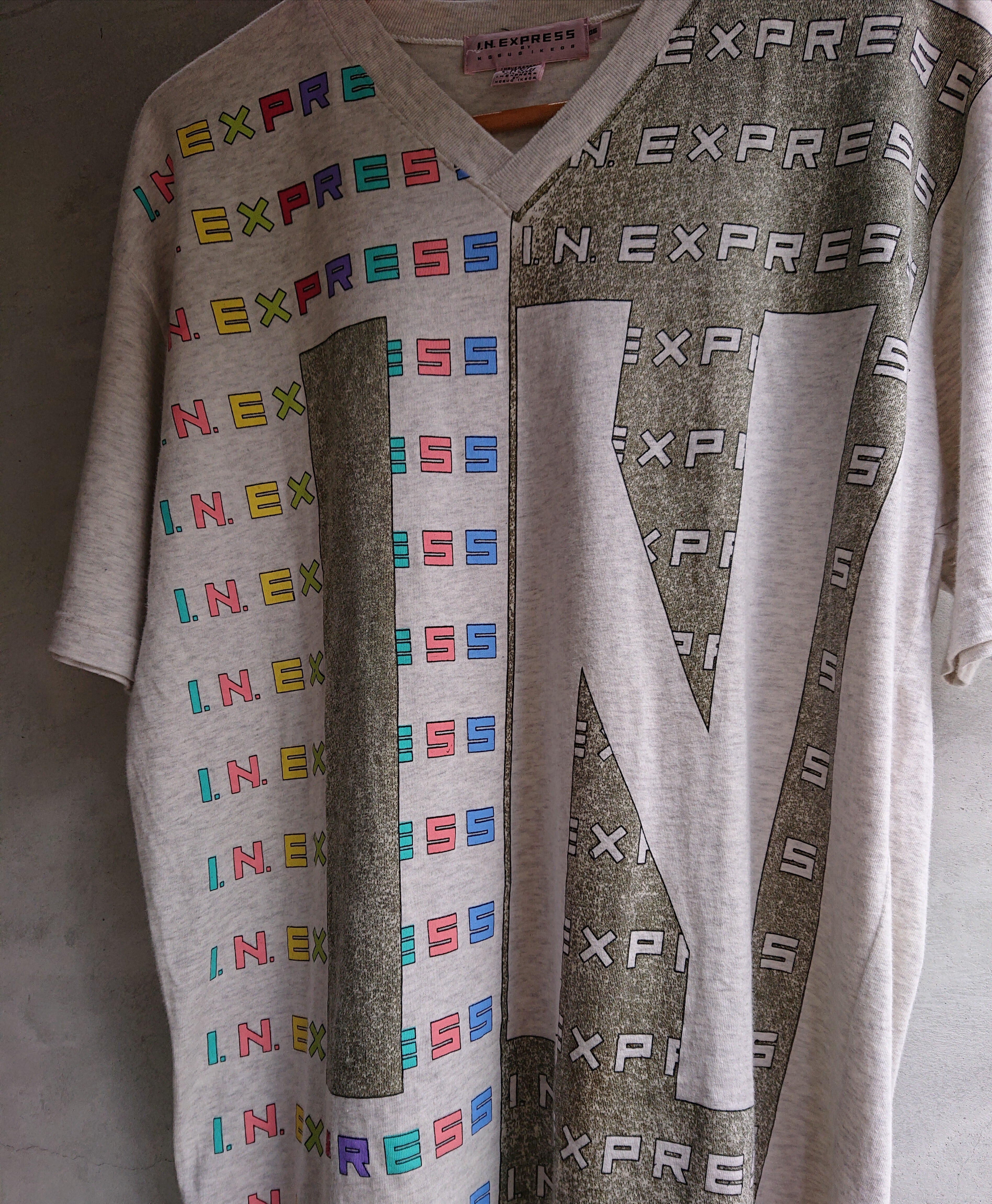 1980s I.N.EXPRESS BY NOBUO IKEDA DESIGN T-SHIRTS | BOW & ARROW WEB