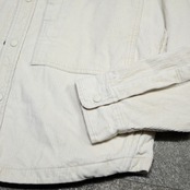 OAKLEY white corduroy shirt jacket