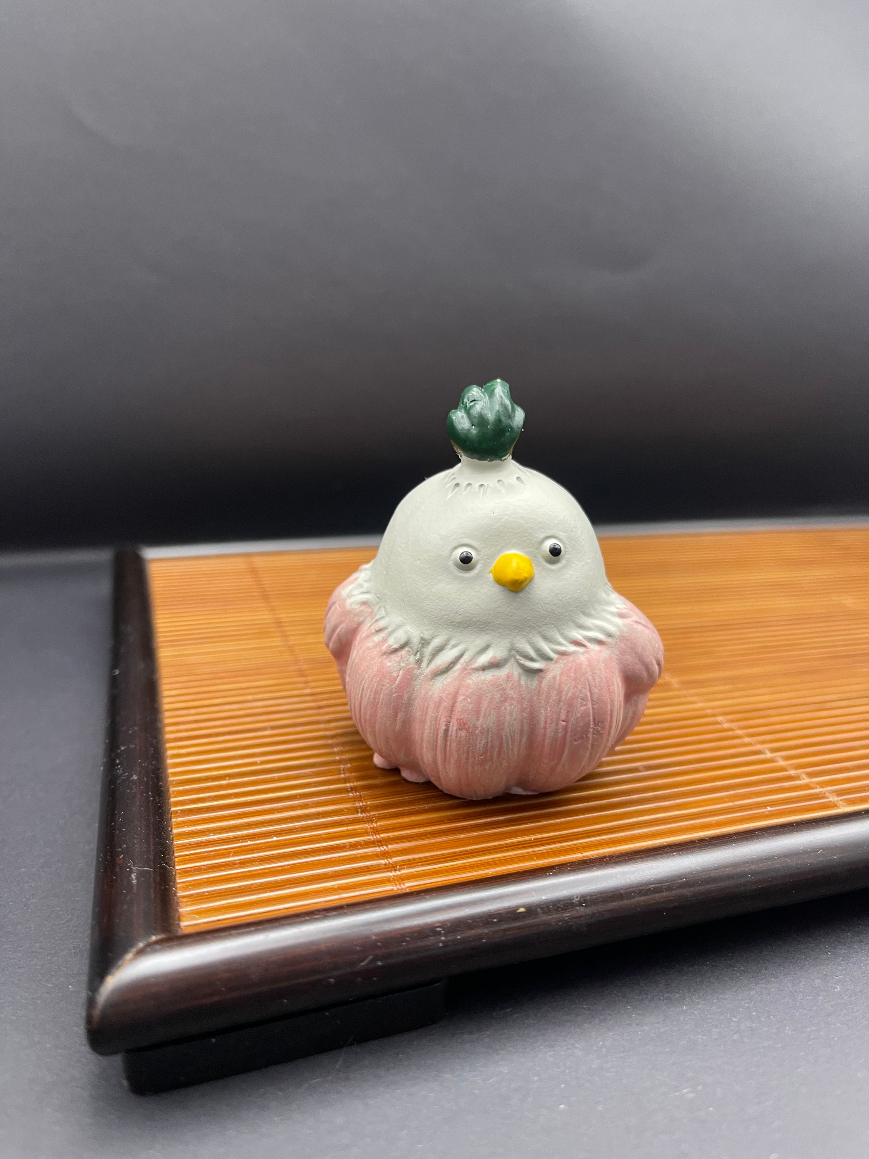 中国風 茶寵・蒜鳥（立ち姿）】 | 核心正岩茶専門店 皇御茗茶葉