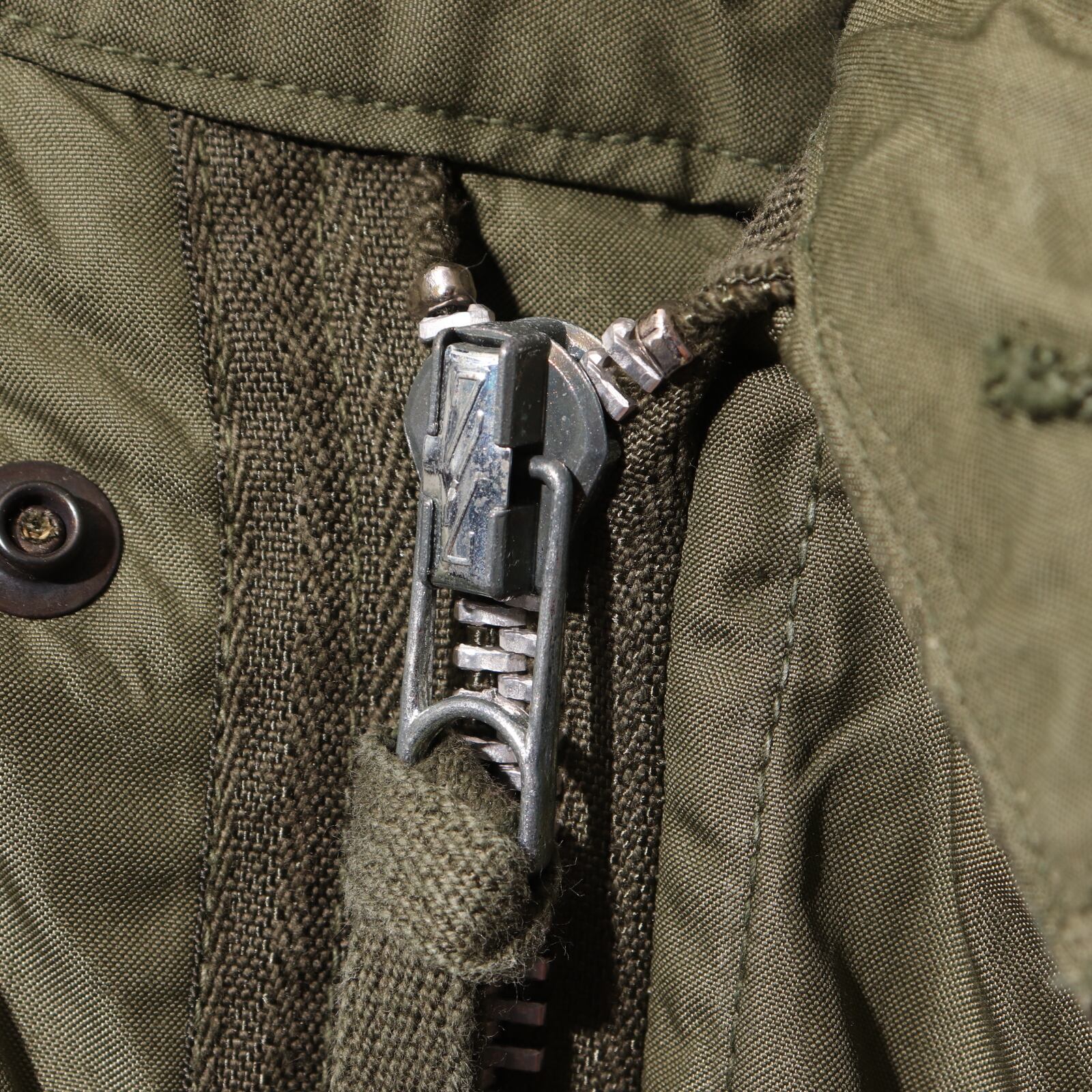 Mint M 70年 アルミジップ 米軍実物 M-65 フィッシュテールパーカー  
