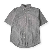 Denime ドゥニーム BD ボタンダウン オックスフォード 半袖 ワークシャツ S/メンズ