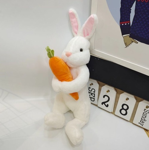 【お取り寄せ】★2色★ 韓国風 ins 人形 ぬいぐるみ おもちゃ ウサギ 玩具