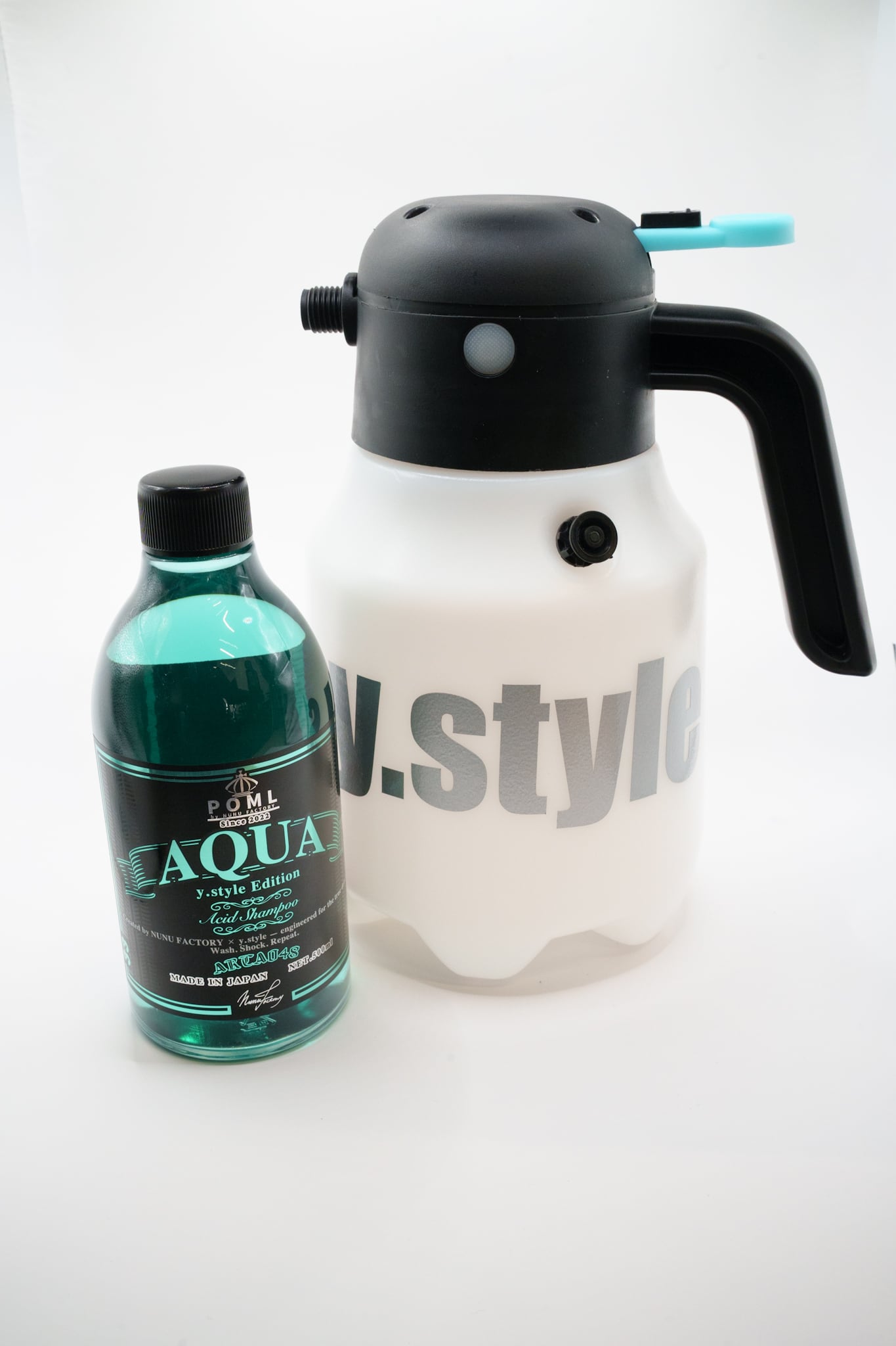 送料無料】AQUA(酸性カーシャンプー)×充電式電動フォームガンセット