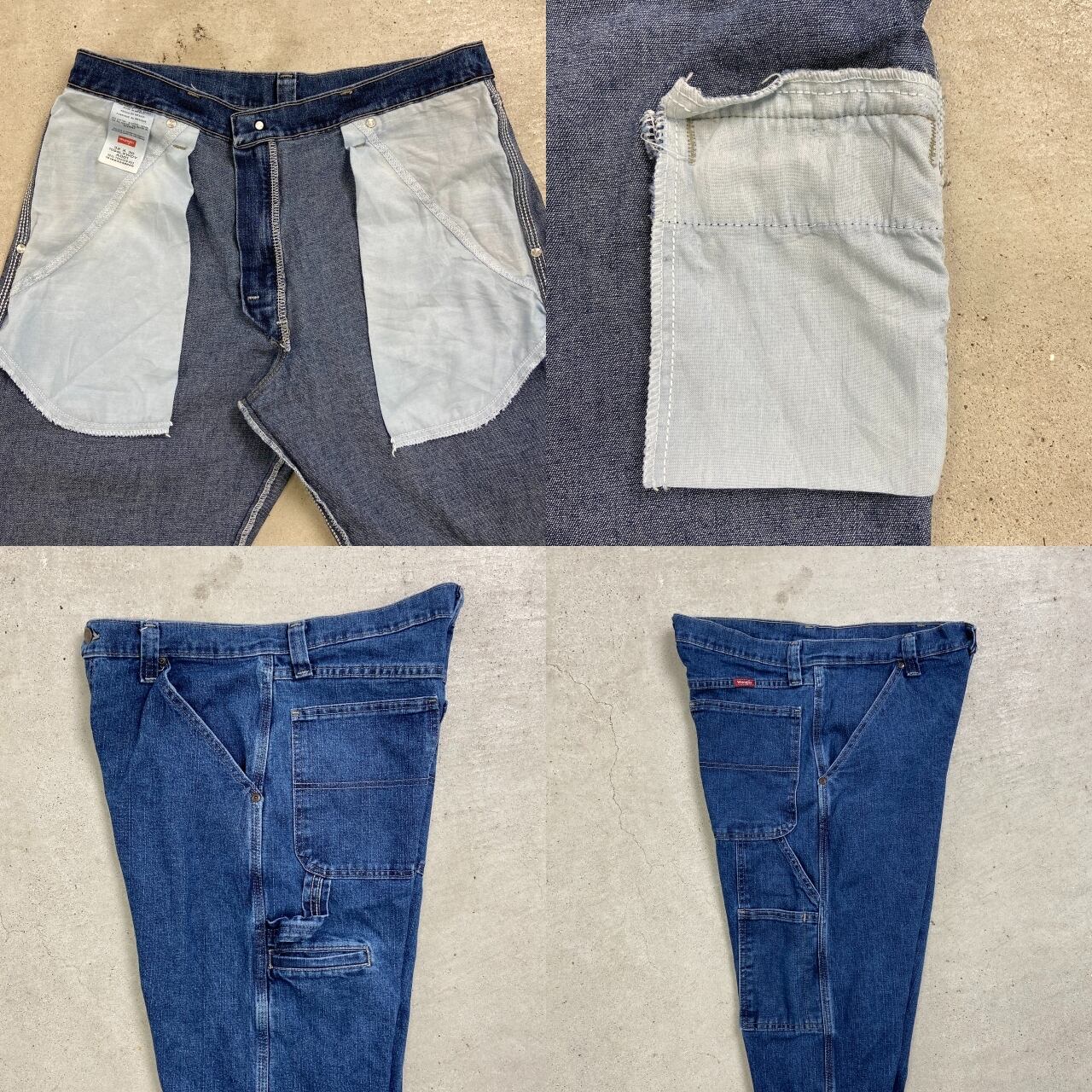 Wrangler ラングラー デニムペインターパンツ ストレッチ メンズW32