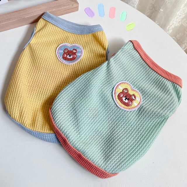 【全2色】バイカラーノースリーブシャツ d996