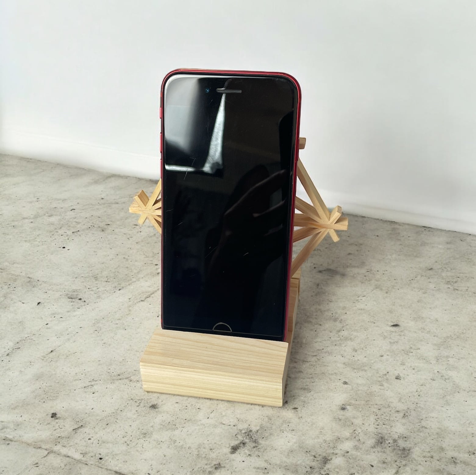 檜スマホスタンド・組子細工 | cypressjapan-サイプレスジャパン