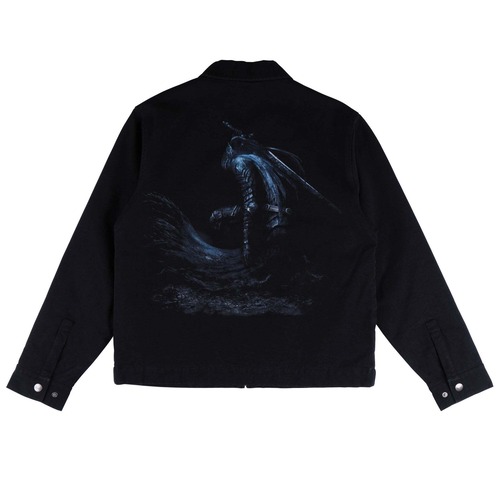 DARK SOULS X WELCOME - ARTORIAS CUSTOM PRINTED CANVAS JACKET
