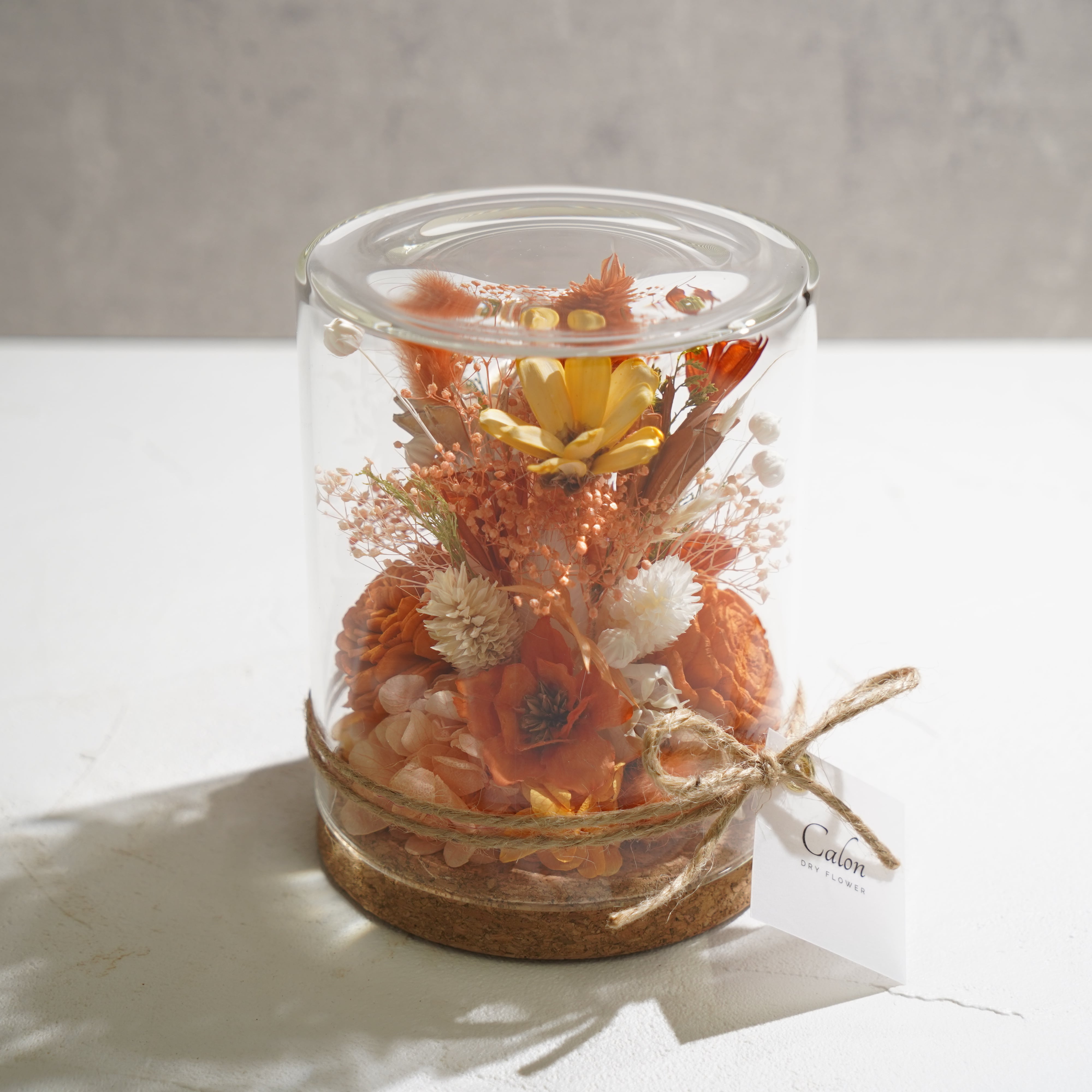 【オレンジ】ボトルフラワー Mサイズ BM-40≪限定1点≫